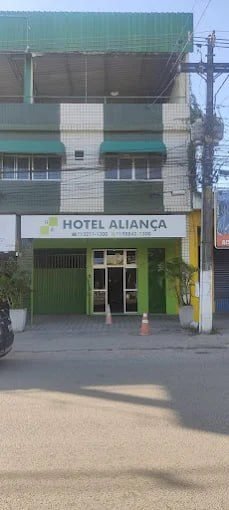 Fachada do Hotel Aliança